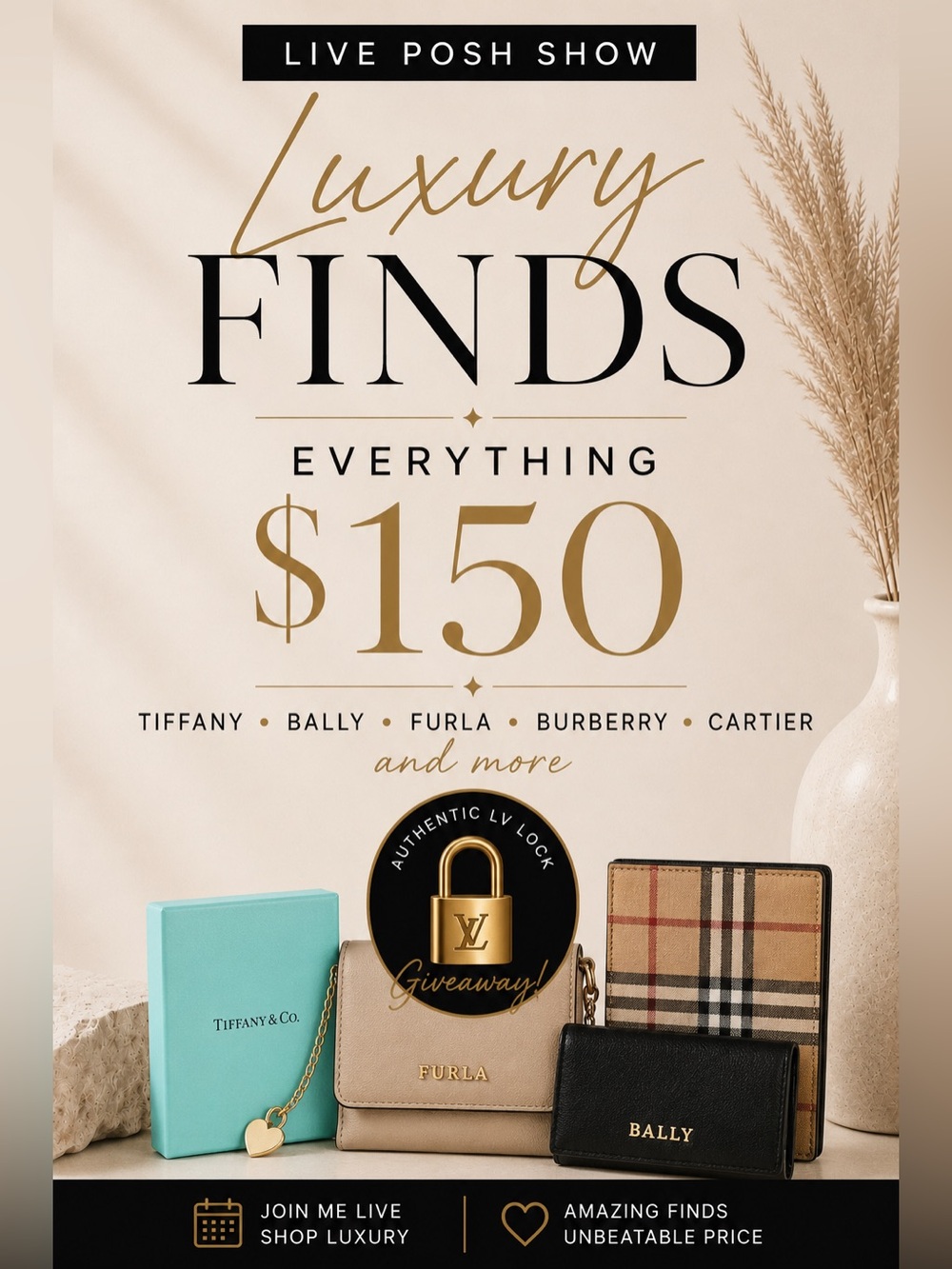 All Luxury - All $150 - Buyer’s Choice - Like to be Notified